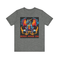 Beast mode on - Dragon – Fitness T-shirt for Gym Workouts