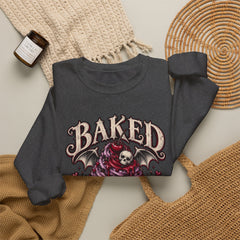 Baked With Bad Intentions Sweatshirt - Halloween Vibes