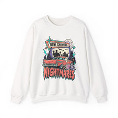 Nightmares Retro Movie Crewneck Sweatshirt- Halloween Vibes