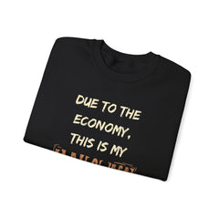Halloween Humor Crewneck Sweatshirt, Funny Sweatshirt, Unisex Halloween Apparel, Costume Sweatshirt, Fall Fashion, Gift Idea