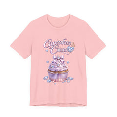 Cupcakes & Carats Tee — Cute Pastel Cupcake Graphic T-Shirt