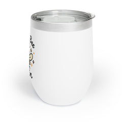 Queen Bee Fizzin Wine Tumbler - Funny Quote Travel Mug, Gifts for Wine Lovers Queen Bee Fizzin, Spring Celebrations