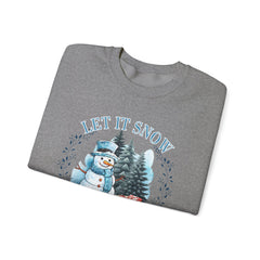Let It Snow Somewhere Else - Winter  - Sweatshirt - Blue Design