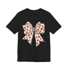 Valentine Heart Bow T-Shirt