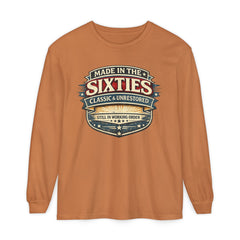 Made in the Sixties Long Sleeve Tee — Vintage 60s Retro Graphic Shirt