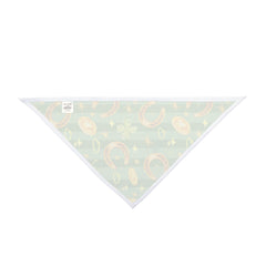 St. Patrick's Day Pet Bandana - Gold Coins & Clover