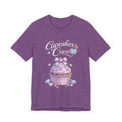Cupcakes & Carats Tee — Cute Pastel Cupcake Graphic T-Shirt