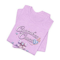 Cupcakes & Carats Tee — Cute Pastel Cupcake Graphic T-Shirt