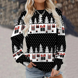 Trees & Presents Christmas Sweater