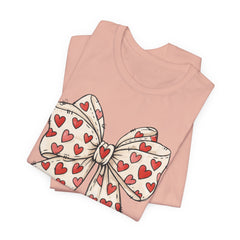 Valentine Heart Bow T-Shirt