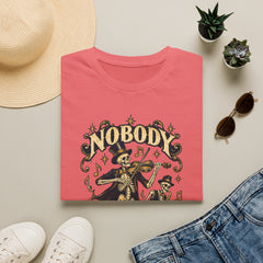 Nobody Plays It Better T-Shirt — Skeleton Violinist Day of the Dead Music Tee