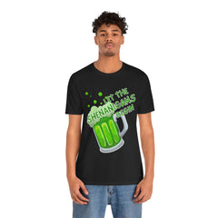 Funny St. Patrick's Day Unisex Tee - “Let the Shenanigans Begin"