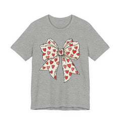Valentine Heart Bow T-Shirt