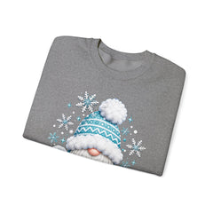 Winter Chill Sweatshirt - Cozy Unisex Crewneck with Snowy Design, Perfect for Holidays, Gifts, Snow Lovers, Warmth, Casual Style