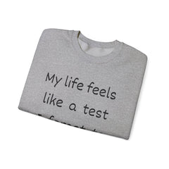 Funny Unisex Sweatshirt - I forgot to study