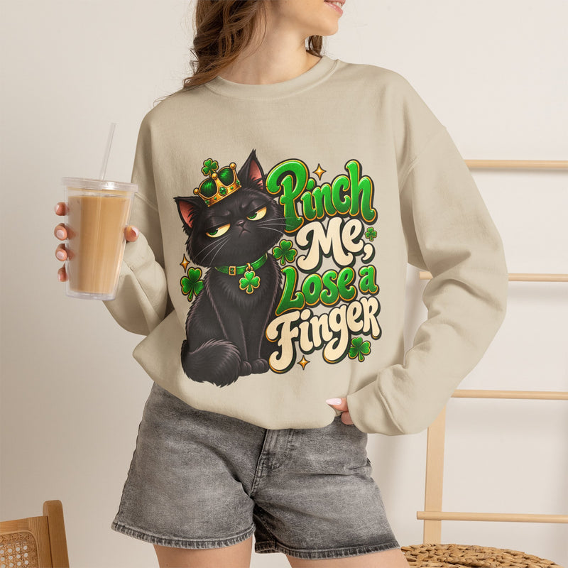 St. Patrick’s Black Cat Sweatshirt  