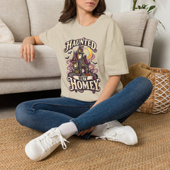 Haunted But Homey T-Shirt — Cute Vintage Haunted House Halloween Tee BP