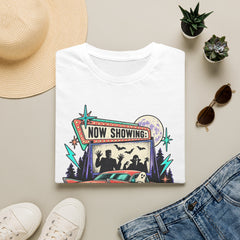 Nightmares Movie Poster T-Shirt — "Now Showing" Retro Drive-in Movie Horror BP Halloween