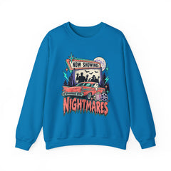 Nightmares Retro Movie Crewneck Sweatshirt- Halloween Vibes