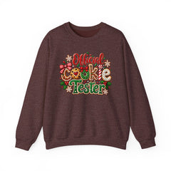"Official Cookie Tester" Christmas Holiday Sweatshirt