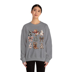 Rustic Coquette Christmas Sweatshirt