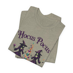 Hocus Pocus Halloween T-Shirt, Witch Tee, Unisex Halloween Shirt, Spooky Season Apparel, Costume Party Top
