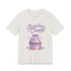 Cupcakes & Carats Tee — Cute Pastel Cupcake Graphic T-Shirt