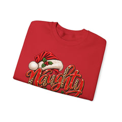 Naughty and Know It Christmas Crewneck Sweatshirt