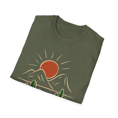 Desert Sunset T-Shirt — Cactus Mountain Graphic Tee