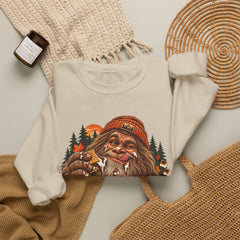Delish Bigfoot Forest Crewneck Sweatshirt- S’Mores