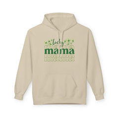 St. Patrick’s Day Unisex Fleece Hoodie - "Lucky Mama"