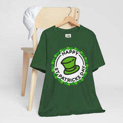 Happy St. Patrick's Day Unisex Tee - Leprechaun Hat