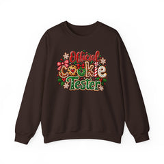 "Official Cookie Tester" Christmas Holiday Sweatshirt