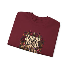 “Drop Dead Gorgeous” Gothic Hand Illustration w/rings- Jewelry Reveals