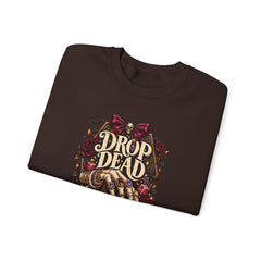 “Drop Dead Gorgeous” Gothic Hand Illustration w/rings- Jewelry Reveals