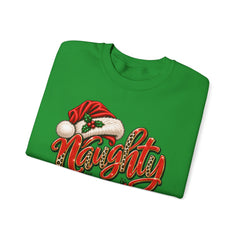 Naughty and Know It Christmas Crewneck Sweatshirt