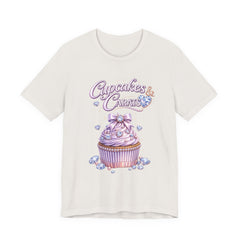 Cupcakes & Carats Tee — Cute Pastel Cupcake Graphic T-Shirt