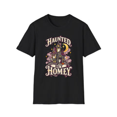Haunted But Homey T-Shirt — Cute Vintage Haunted House Halloween Tee BP