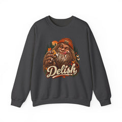 Delish Bigfoot Forest Crewneck Sweatshirt- S’Mores