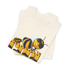 Bee Cool -Unisex Short Sleeve Tee - Fun, Casual Summer T-Shirt