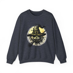 Halloween Witch Sweatshirt, Unisex Sweatshirt for Fall, Cozy Crewneck for Halloween Parties, Spooky Season Apparel, Gift for Witch Lovers