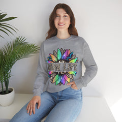 “Mom Life” Vintage Cool Life Flower Crewneck Sweatshirt