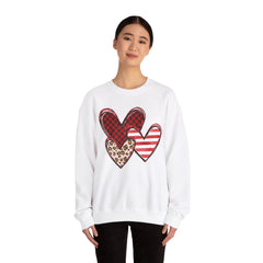 Country Hearts Valentine's Day Sweatshirt