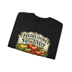 Heirloom Tomato Market Sweatshirt — Vintage Farmhouse Produce Graphic Crewneck