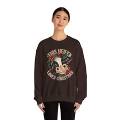 Christmas Cow Sweatshirt