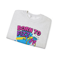 Born to Fizz - Forced to Work - Crewneck Sweatshirt | Jewelry Reveals, Fizz, Relaxed Style