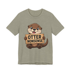 Otter Nonsense T-Shirt — Cute Otter Pun Tee