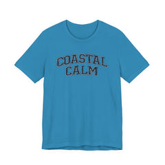 Coastal Calm Tee — Relaxed Beach Vibes Short Sleeve Shirt