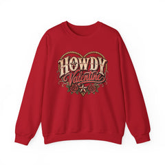 Howdy Valentine Crewneck Sweatshirt