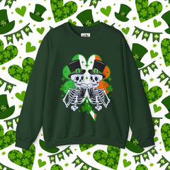 St. Patrick's Day Unisex Crewneck Sweatshirt - Dead Man Cheers